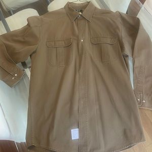 Men’s Willis & geiger outfitters, M tall, safari shirt
